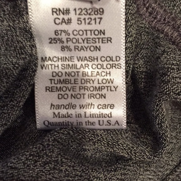 Lauren Moshi Butterfly Tee Shirt Gray - Picture 5 of 6